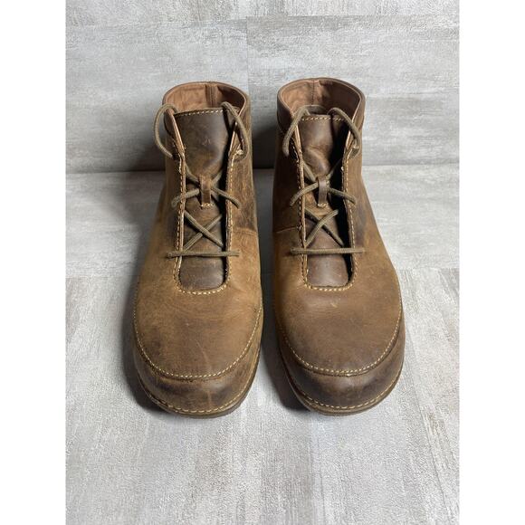 Duluth Bootie Boots Womens Size 9 Brown Leather Lace Up Casual Comfort 77703 - Picture 1 of 8